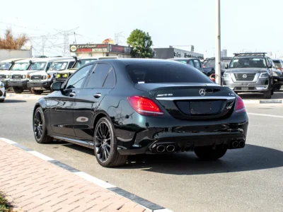 2019 Mercedes-Benz C-Class C43 AMG 6 Cylinder Petrol Engine Green Black Sedan