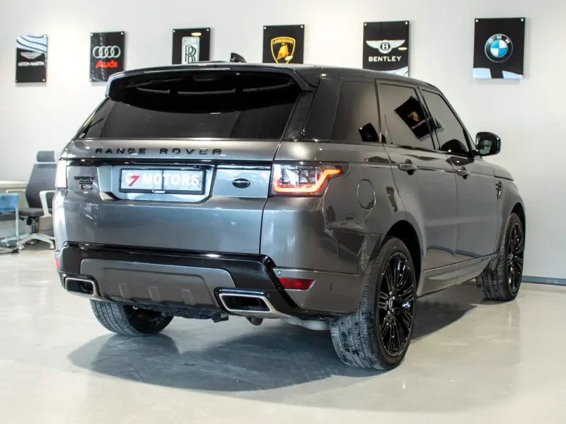 2018 Land Rover Range Rover Sport SV 8 Cylinder Petrol Engine Grey Red SUV