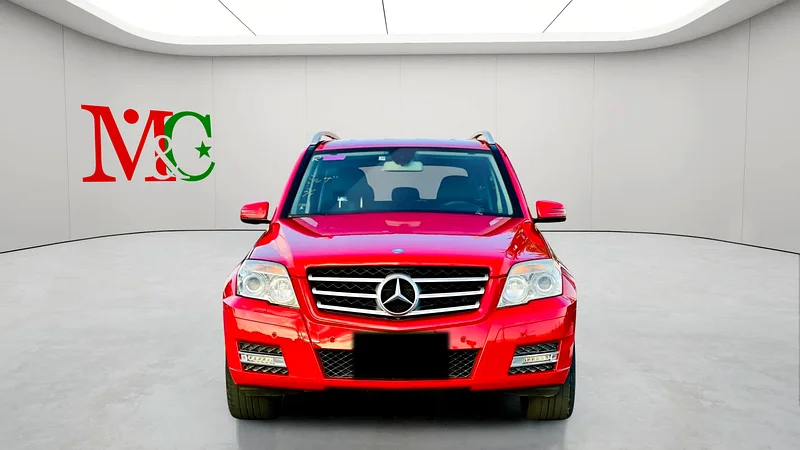 2011 Mercedes-Benz GLK-Class GLK 300 4matic 6 Cylinders Red Black SUV