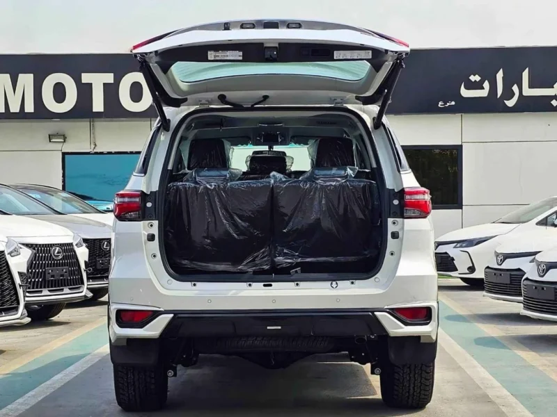 2025 Toyota Fortuner SR5 ADVENTURE 4.0L V6 PETROL White Black SUV GCC