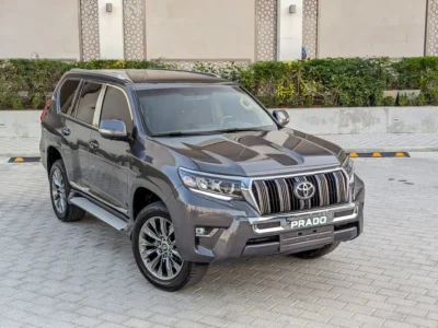2016 TOYOTA PRADO FACELIFTED 2023 INTERIOR AND EXTERIOR V4 2.7L Grey Brown