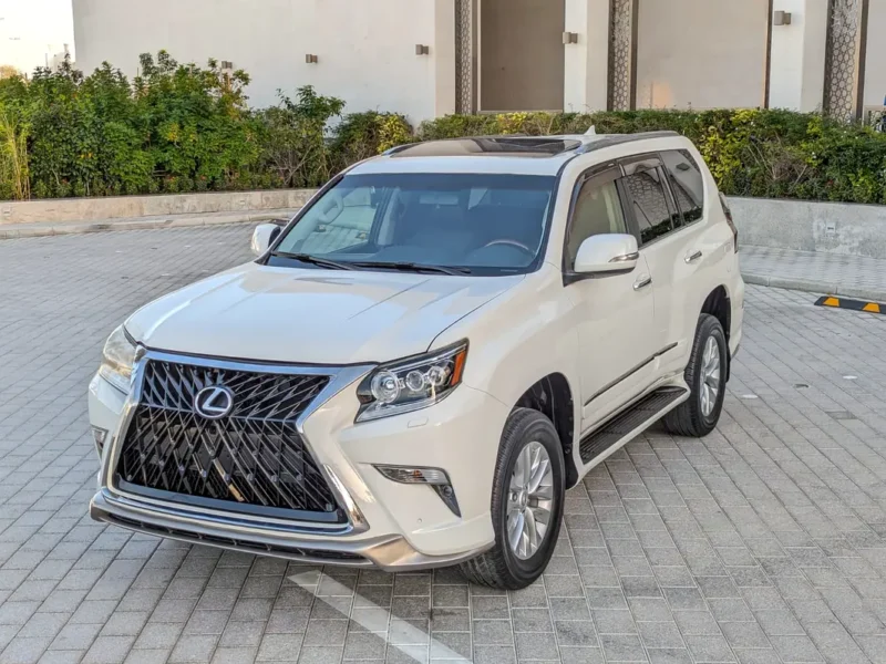 2016 Lexus GX 460 Premium 8 Cylinders Petrol Engine White Grey SUV Automatic