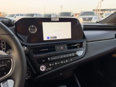 2025 Lexus ES300h 2.5L Hybrid 4 Cylinders Engine Black Brown Sedan GCC