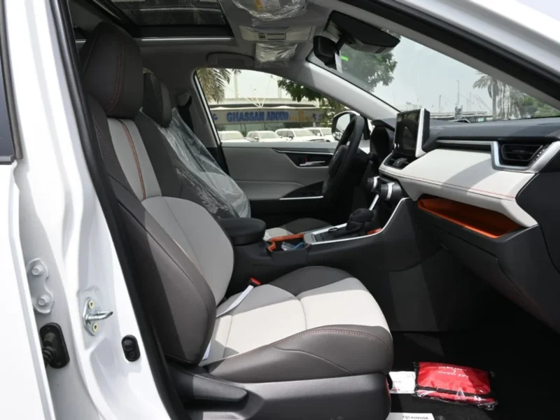 2025 Toyota RAV 4 Adventure 2.5 Liter 4 Cylinder Engine 4WD White Grey SUV