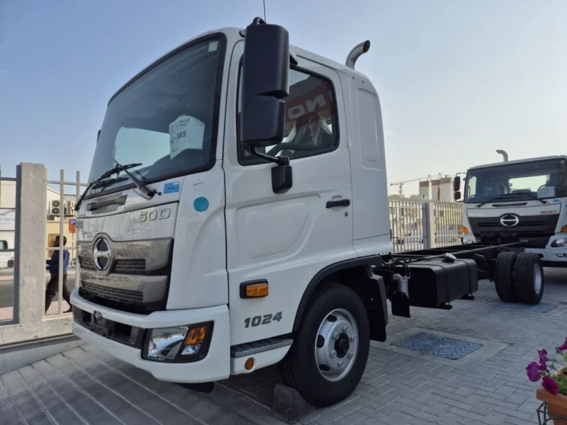 2025 Hino 500 Hino 500- 1024 4x2 Diesel 6 Cylinders Engine White Black Truck
