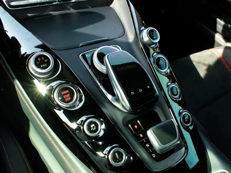 2017 Mercedes-Benz AMG GT 8 Cylinder Petrol Engine White Black Coupe