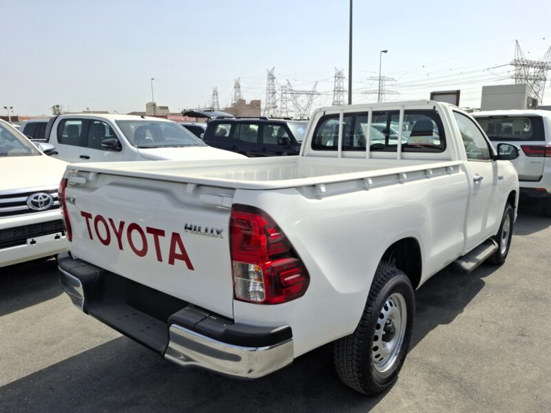 2025 Toyota Hilux 2.4L 4 Cylinders Engine MT SC White Diesel Basic White Black Pickup