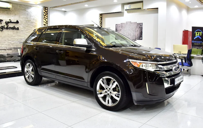 2014 Ford Edge Limited 6 Cylinder Petrol Engine Brown Black SUV GCC Specs