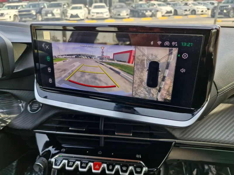 2025 Peugeot 2008 Active GCC 1.2L 4 Cylinder Engine CUV FWD White Black SUV