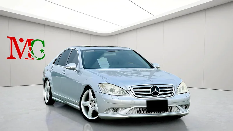 2006 Mercedes-Benz S-Class S 350 6 Cylinder Petrol Engine Silver Black Sedan