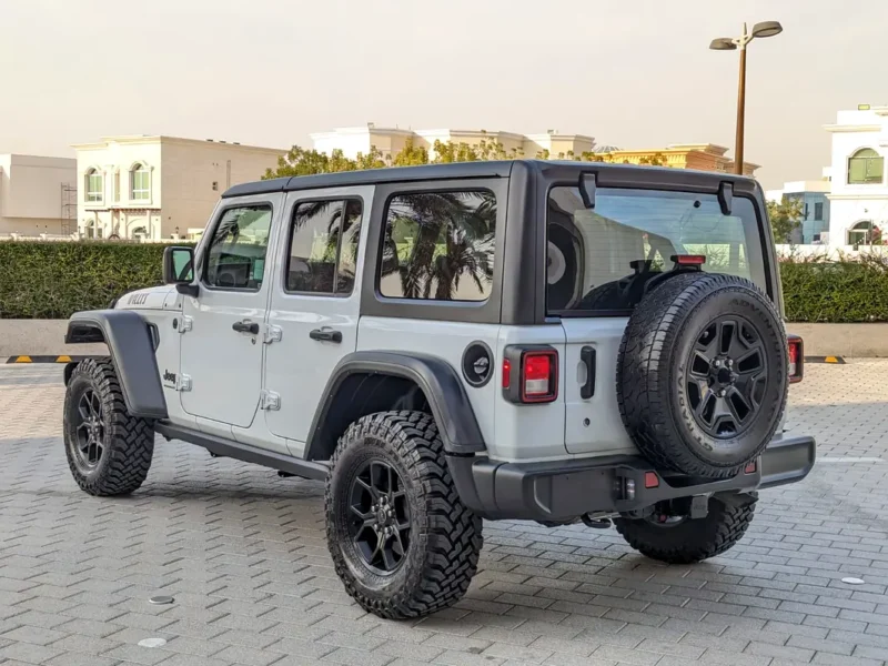 2024 JEEP WRANGLER SPORT 2.0L V4 White Black SUV IN EXCELLENT CONDITION