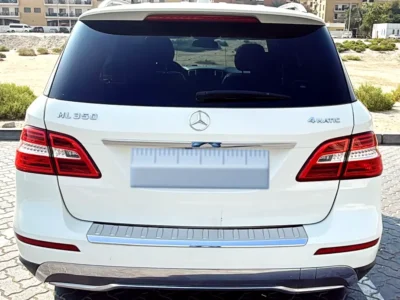 2012 Mercedes-Benz M-Class ML 350 6 Cylinders Engine White Beige SUV