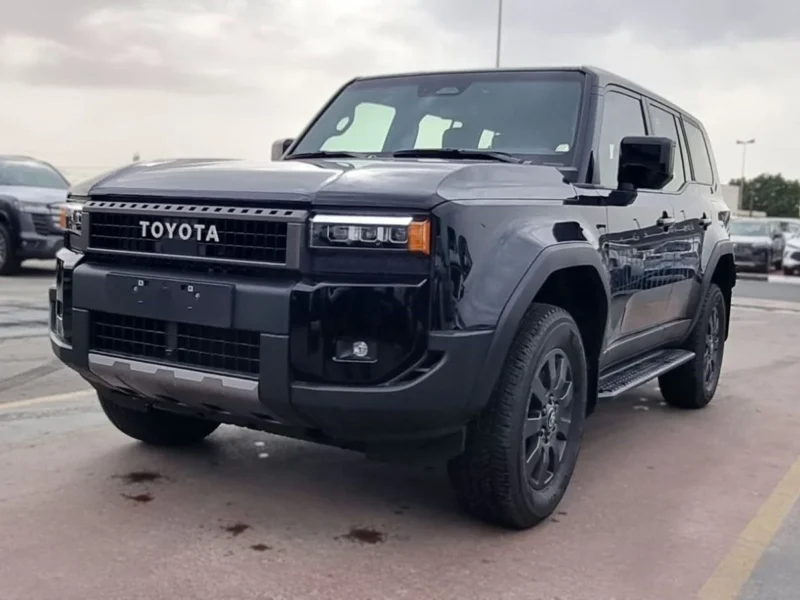 2025 TOYOTA PRADO 2.8L DIESEL LUXURY EDITION 4 Cylinder Engine Black Brown SUV