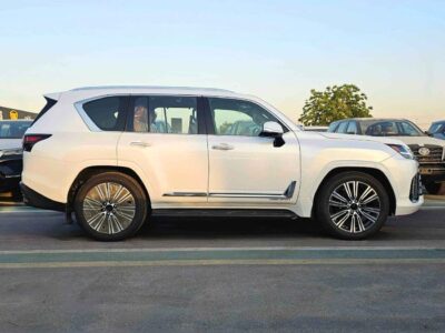 2024 Lexus LX 500 LX500D TURBO SPORTS 3.3L V6 DIESEL White Tan SUV GCC