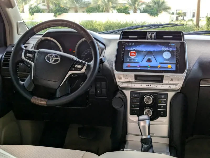 2012 TOYOTA PRADO FACELIFTED 2023 V4 Petrol Engine 2.7L Grey Beige SUV GCC