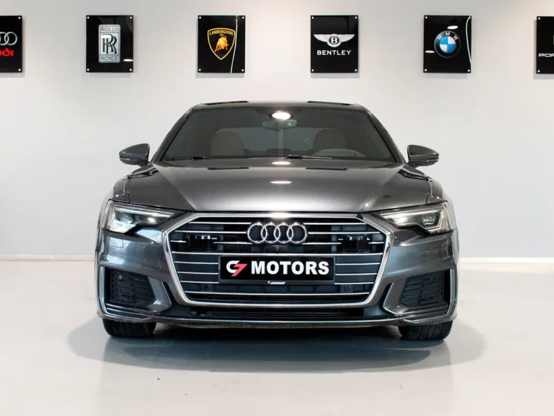2020 Audi A6 45 TFSI 4 Cylinder Petrol Engine Grey Tan Sedan Korean Specs