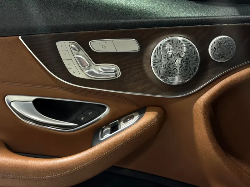 2016 Mercedes-Benz C-Class C300 Coupe 4 Cylinders Petrol Engine Blue Tan Coupe