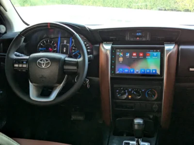 2018 Toyota Fortuner EXR FACELIFTED 2025 GCC Specs V4 2.7L Black Brown SUV