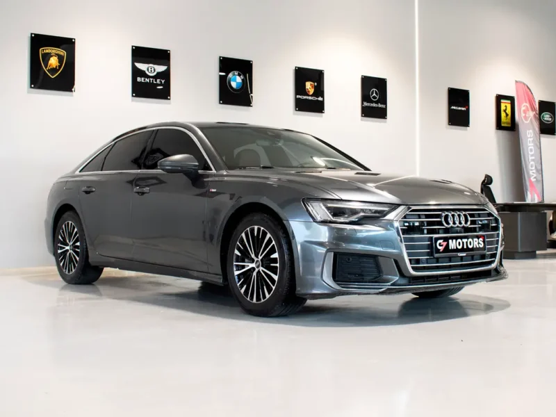 2020 Audi A6 45 TFSI 4 Cylinder Petrol Engine Grey Tan Sedan Korean Specs