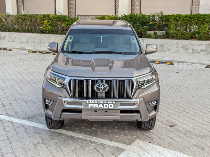 2023 Toyota Prado TXL GCC Specs V4 Petrol Engine 2.7 Litres Bronze Beige SUV