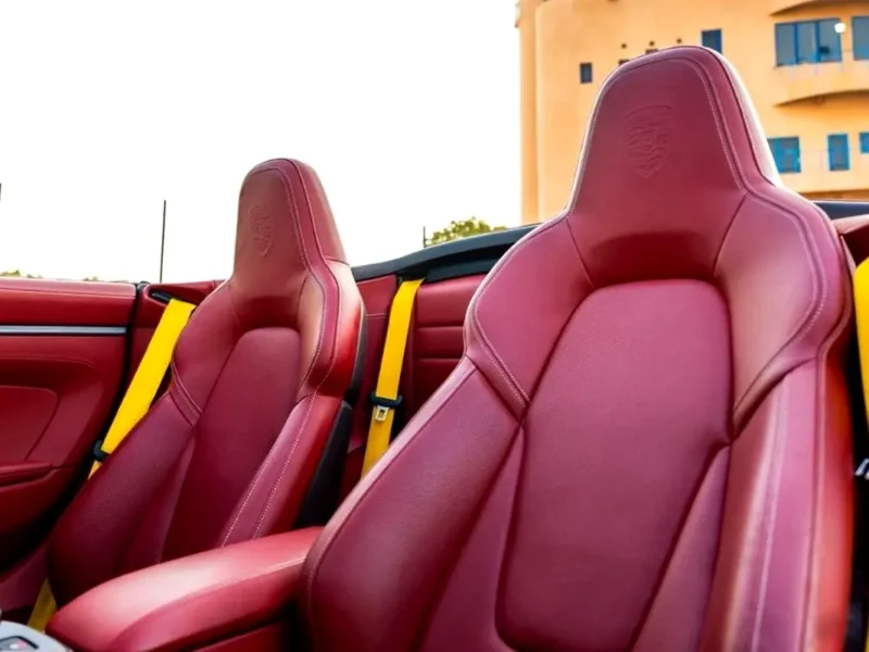 2021 Porsche Carrera / 911 Carrera S 6 Cylinders Engine Black Red Convertible