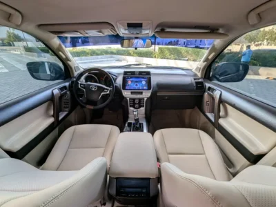 2012 TOYOTA PRADO FACELIFTED 2023 V4 Petrol Engine 2.7L Grey Beige SUV GCC