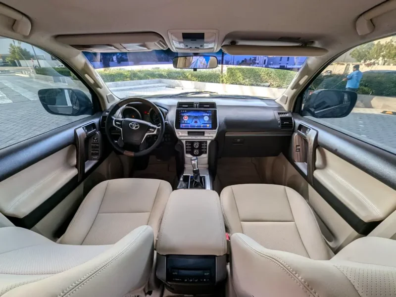 2012 TOYOTA PRADO FACELIFTED 2023 V4 Petrol Engine 2.7L Grey Beige SUV GCC