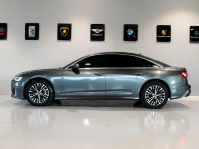 2020 Audi A6 45 TFSI 4 Cylinder Petrol Engine Grey Tan Sedan Korean Specs