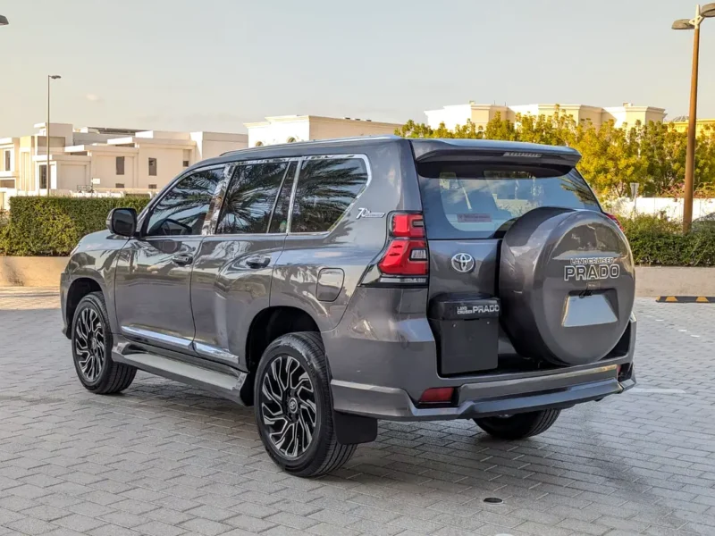 2012 TOYOTA PRADO FACELIFTED 2023 V4 Petrol Engine 2.7L Grey Beige SUV GCC