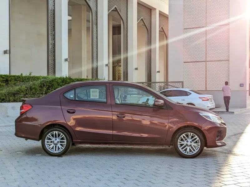 2022 Mitsubishi Attrage GLX 3 Cylinder Petrol Engine Maroon White Sedan GCC