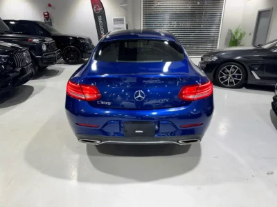 2016 Mercedes-Benz C-Class C300 Coupe 4 Cylinders Petrol Engine Blue Tan Coupe