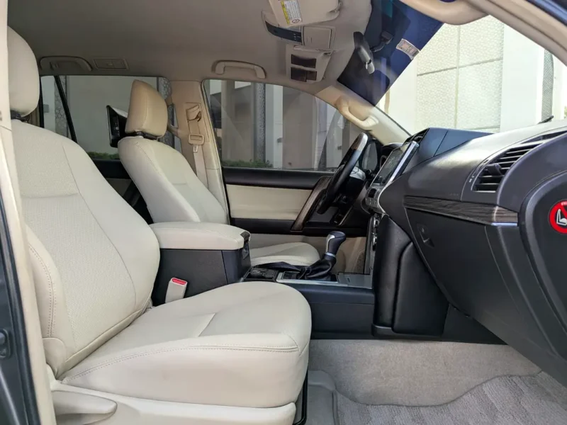 2012 TOYOTA PRADO FACELIFTED 2023 V4 Petrol Engine 2.7L Grey Beige SUV GCC