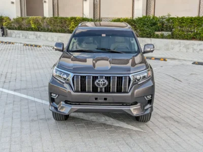 2012 TOYOTA PRADO FACELIFTED 2023 V4 Petrol Engine 2.7L Grey Beige SUV GCC