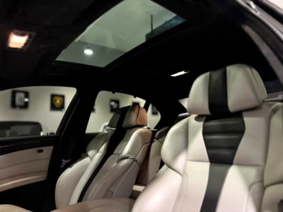 2008 BMW M5 Standard 10 Cylinder Petrol Engine Black White Sedan Korean Specs