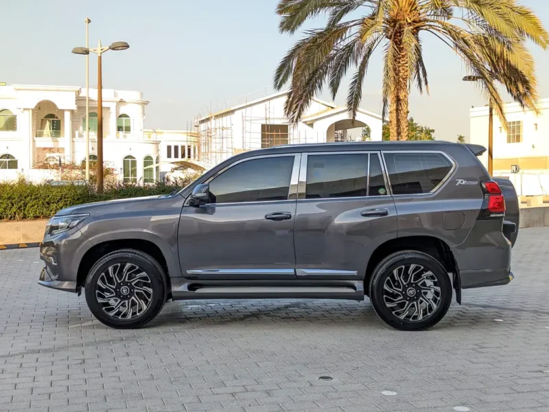 2012 TOYOTA PRADO FACELIFTED 2023 V4 Petrol Engine 2.7L Grey Beige SUV GCC