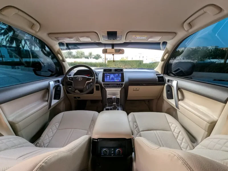2023 Toyota Prado TXL GCC Specs V4 Petrol Engine 2.7 Litres Bronze Beige SUV
