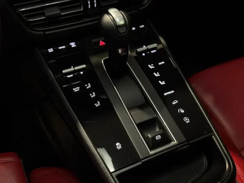 2024 Porsche Macan Standard 4 Cylinder Petrol Engine Black Red SUV GCC