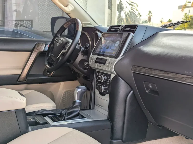 2012 TOYOTA PRADO FACELIFTED 2023 V4 Petrol Engine 2.7L Grey Beige SUV GCC