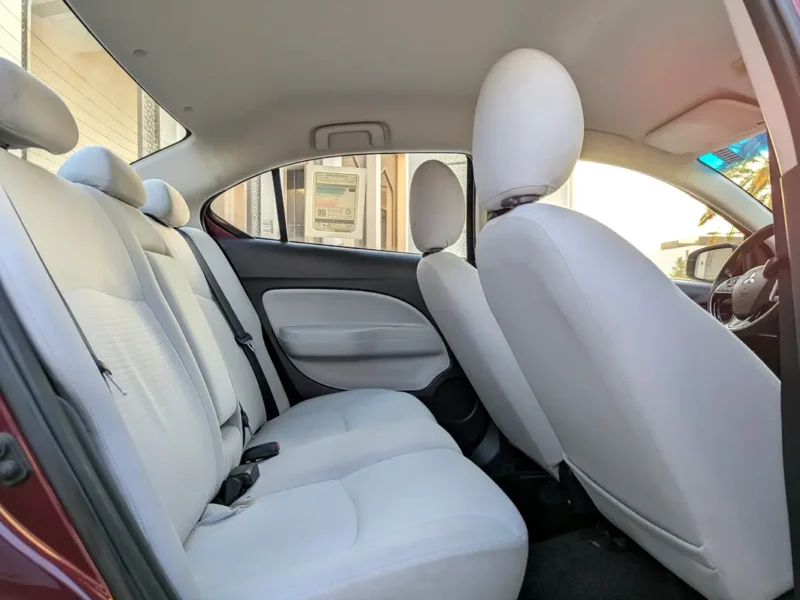 2022 Mitsubishi Attrage GLX 3 Cylinder Petrol Engine Maroon White Sedan GCC