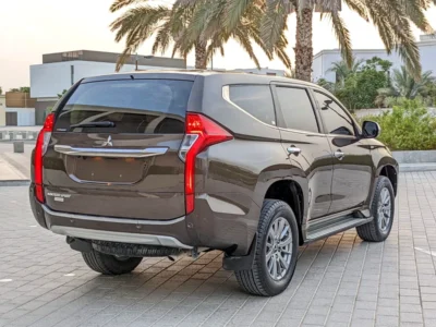 2017 Mitsubishi Montero Sport GLS 2WD 6 Cylinder Petrol Engine Brown Beige SUV