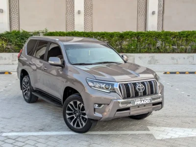 2023 Toyota Prado TXL GCC Specs V4 Petrol Engine 2.7 Litres Bronze Beige SUV