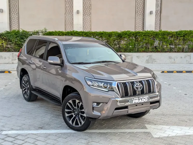 2023 Toyota Prado TXL GCC Specs V4 Petrol Engine 2.7 Litres Bronze Beige SUV