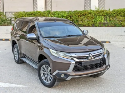 2017 Mitsubishi Montero Sport GLS 2WD 6 Cylinder Petrol Engine Brown Beige SUV