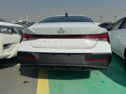 2023 Hyundai Elantra 2.0 Litres 4 Cylinders Petrol Engine White Beige Sedan