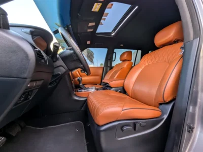 2013 Nissan Patrol FACELIFTED 2024 SE Platinum City V6 4.0L Grey Brown SUV GCC