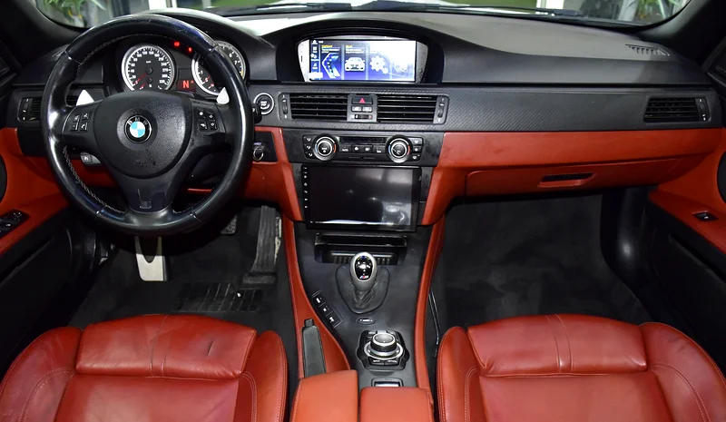 2011 BMW M3 V8 Cylinder Petrol Engine White Red Hard Top Convertible GCC