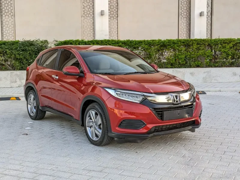 2020 Honda HR-V EX 4 Cylinder Petrol Engine Red White SUV GCC Specs