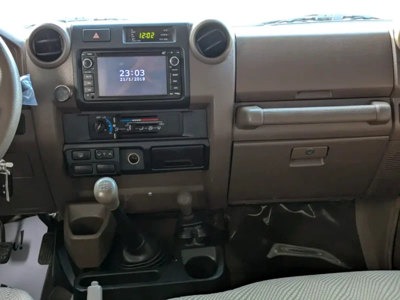 2012 Toyota Land Cruiser 76 series LX 8 Cylinder Diesel Engine Beige SUV GCC