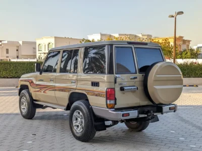 2012 Toyota Land Cruiser 76 series LX 8 Cylinder Diesel Engine Beige SUV GCC