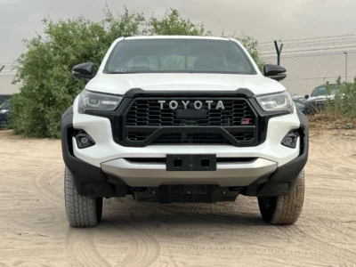 2026 Toyota Hilux GR Sport Full Option Petrol 4.0L 6 Cylinders White Black Pickup